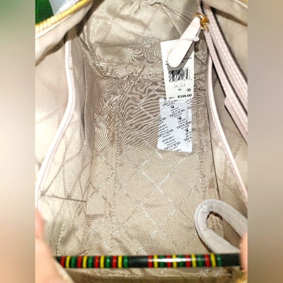 🌺MICHAEL KORS🌺 Bedford Legacy MD Duffle Sarchel/Shoulder Bag  & Trifold wallet - Picture 9 of 15